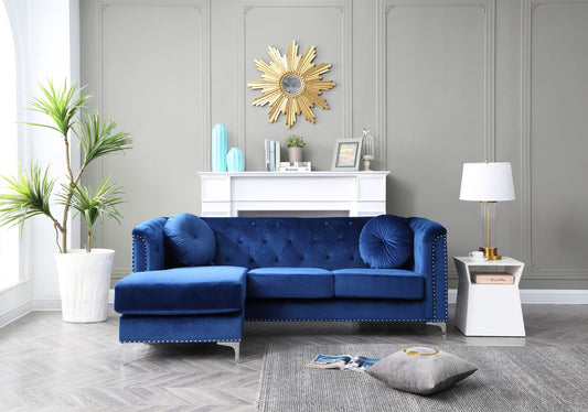 Pompano - Micro Suede Sofa Chaise
