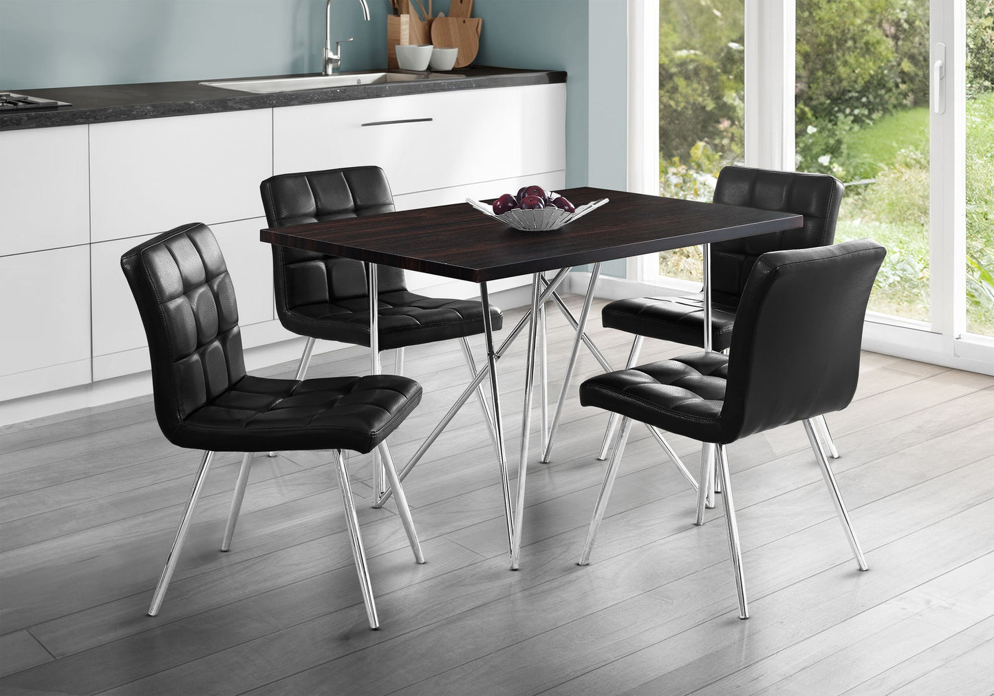 Rectangular Small Dining TableContemporary & Modern - Espresso