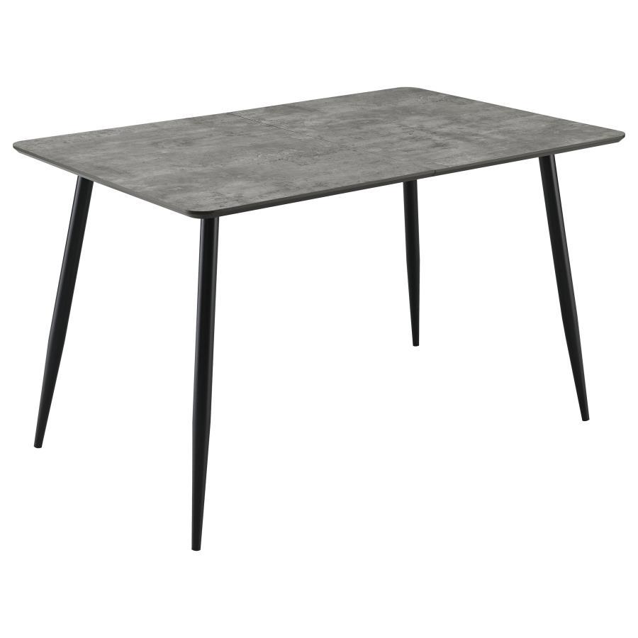 Horizon - 63" Butterfly Leaf Extension Dining Table - Gray