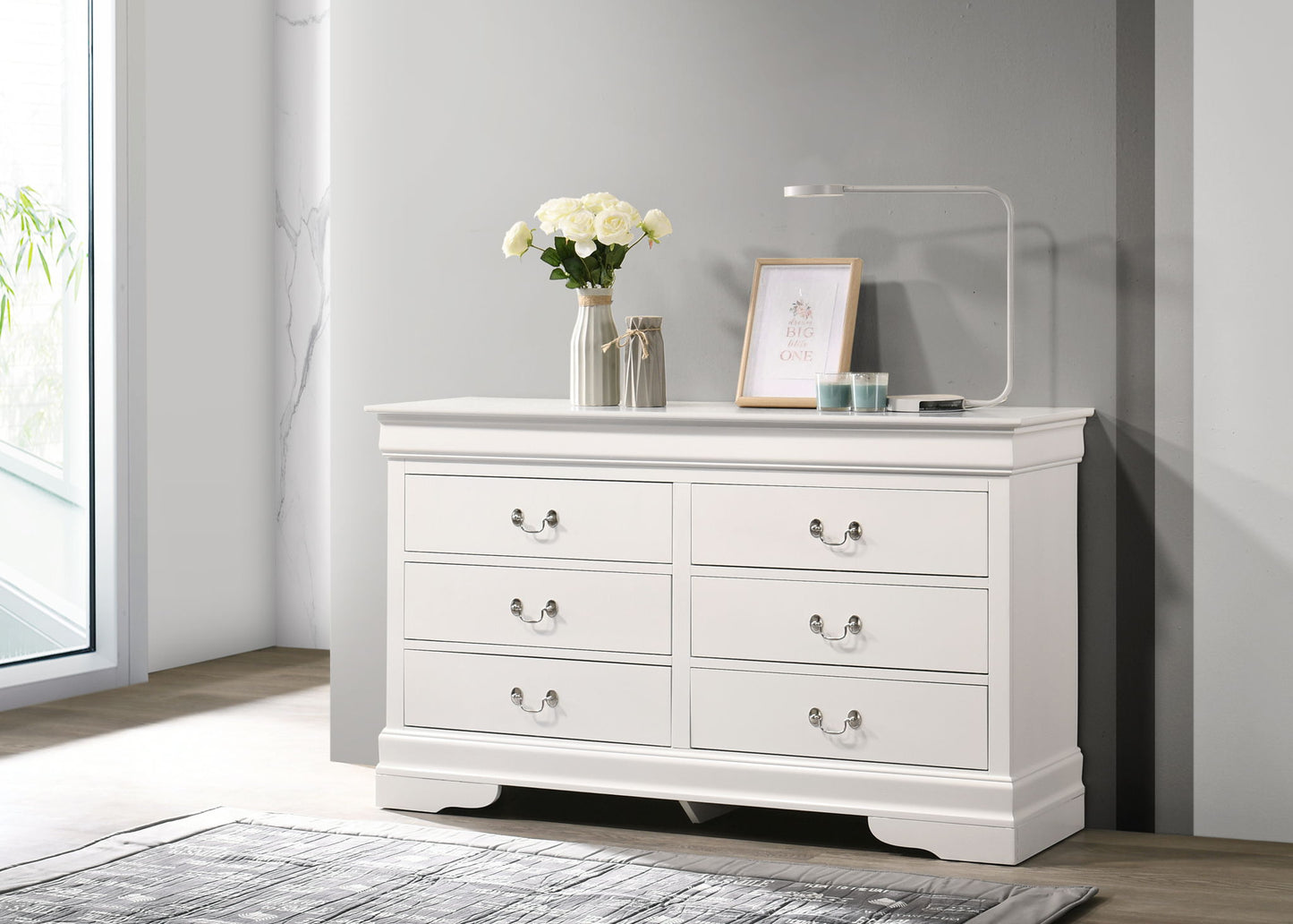 Dresser Traditional Style - White