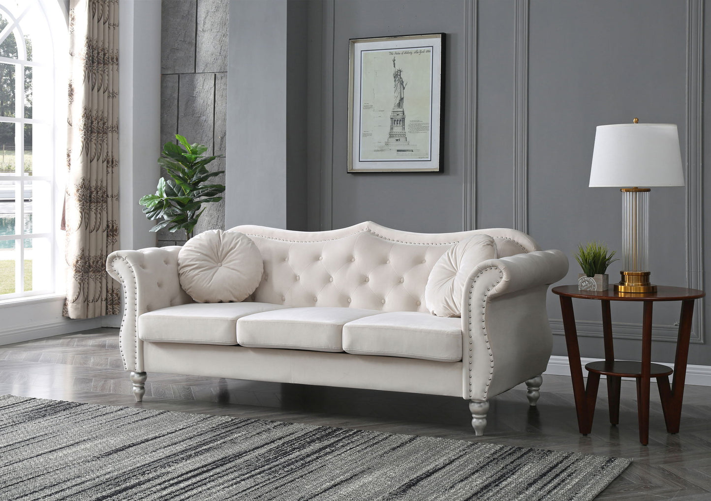 Hollywood - Sofa - Ivory