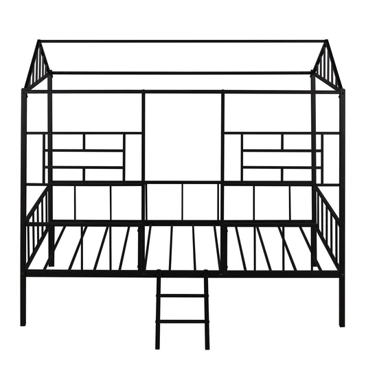 House Bed Frame With Slatted Support, No Box Spring Needed