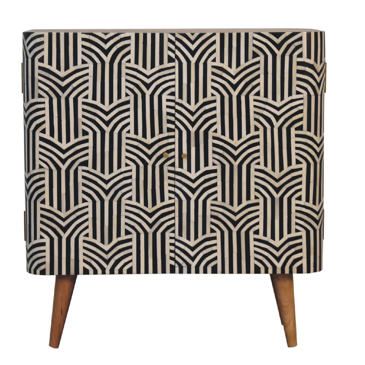 Inlay - Edessa Bone Cabinet - Black
