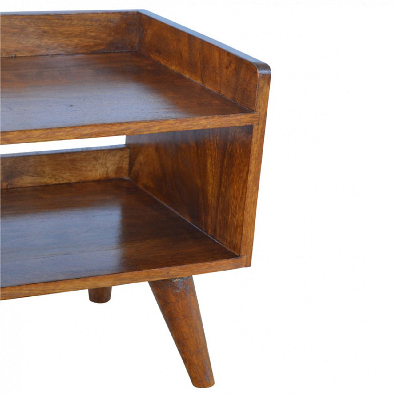 Nordic Storage Bench - Chestnut