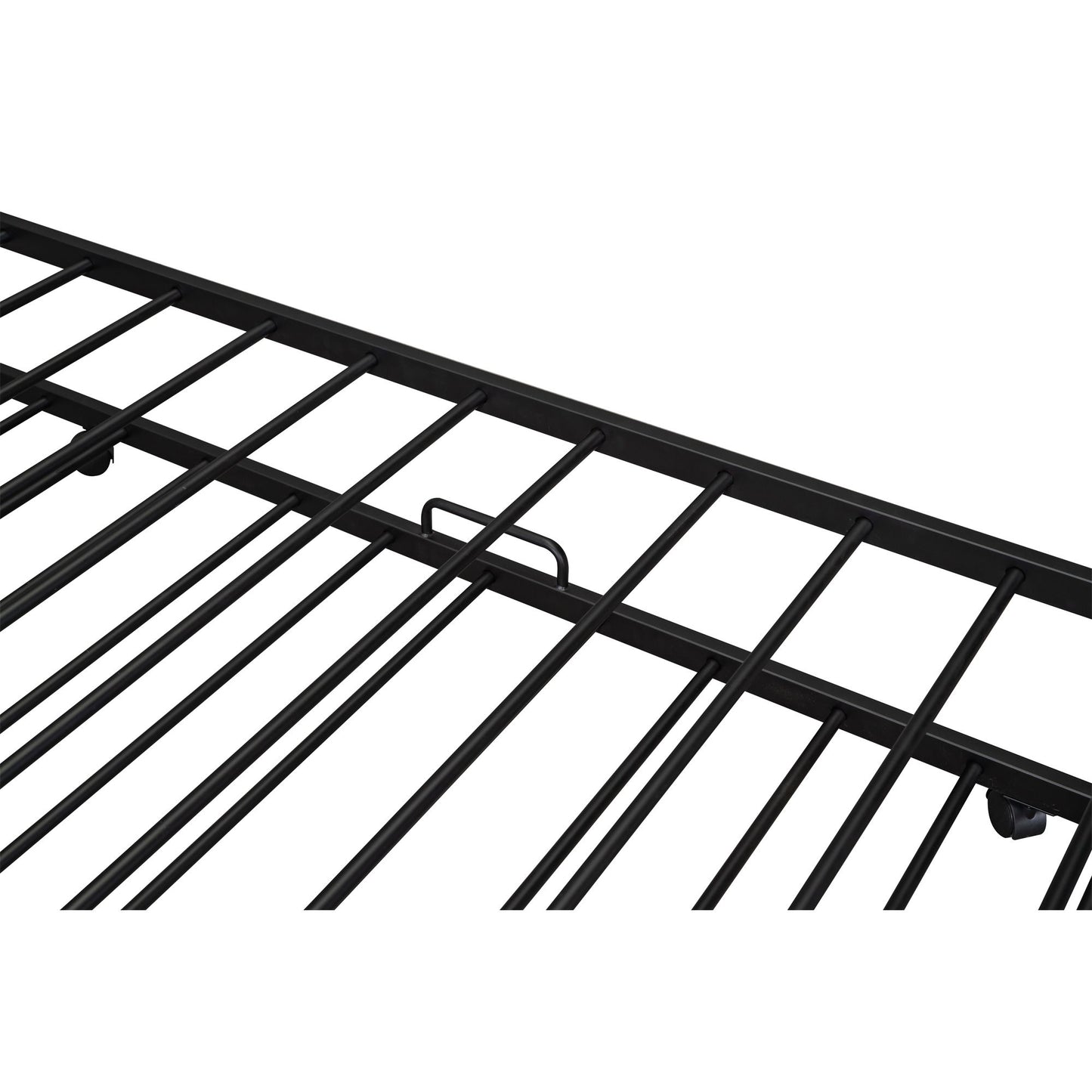 Twin Size House Bed With Trundle - Black