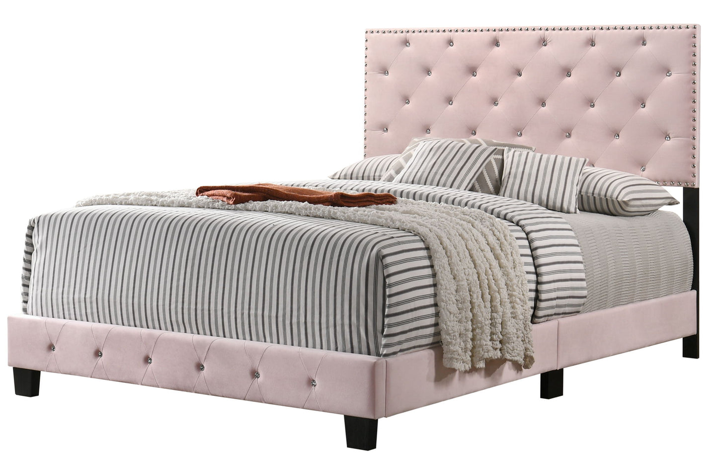 Suffolk - Queen Bed - Pink