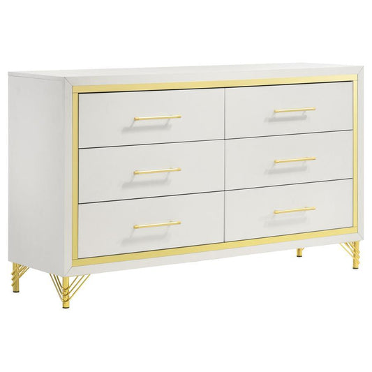 Lucia - 6-Drawer Dresser