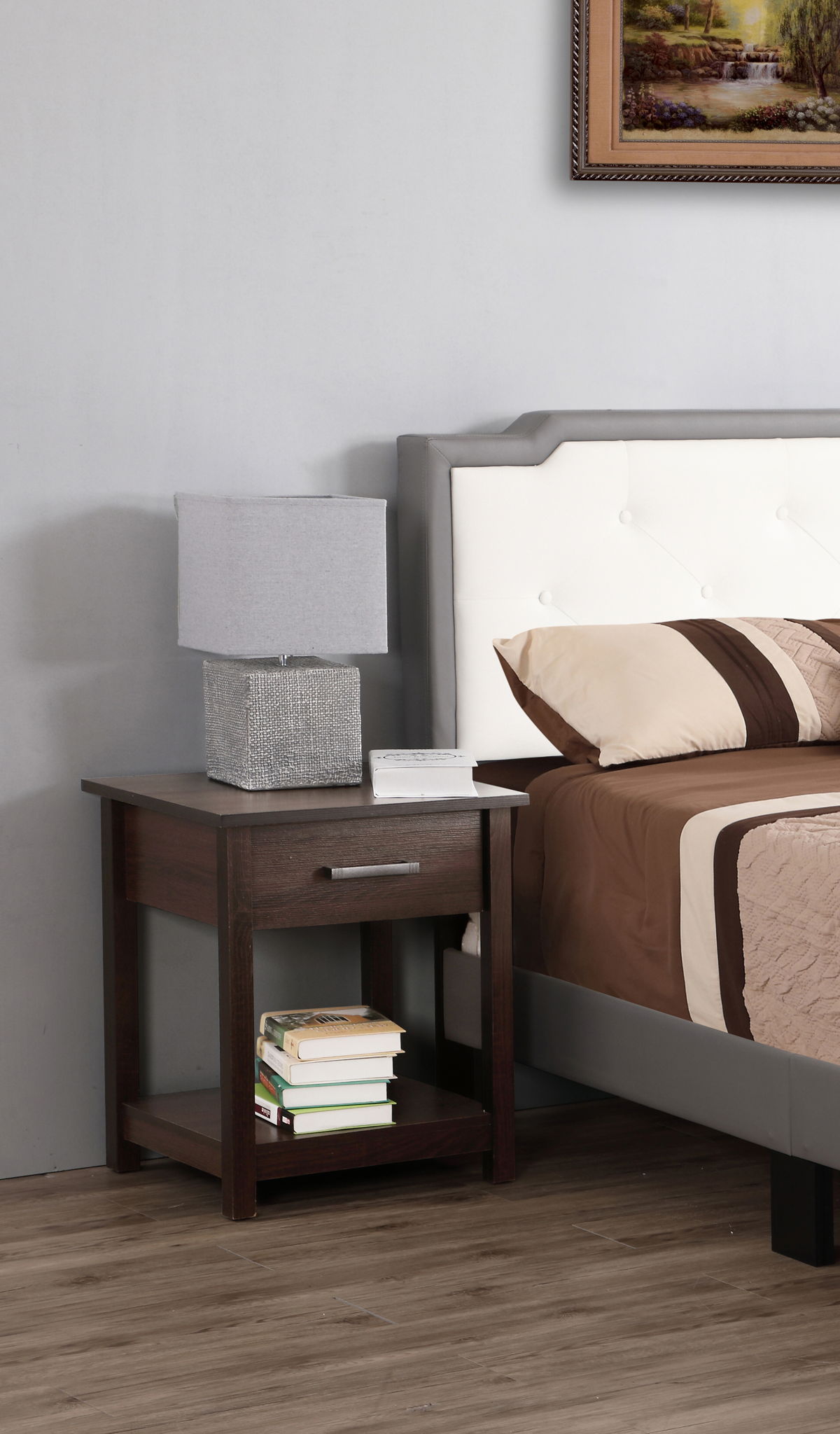 Salem - Nightstand - Wenge