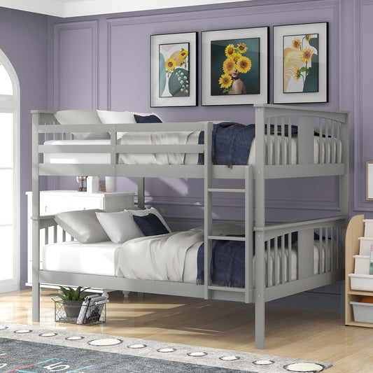 Bunk Bed With Ladder For Bedroom, Guest Room Furniture