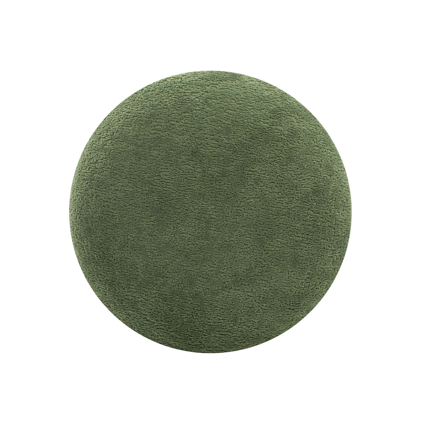Fuji - Mushroom Footstool Ottoman - Moss Green