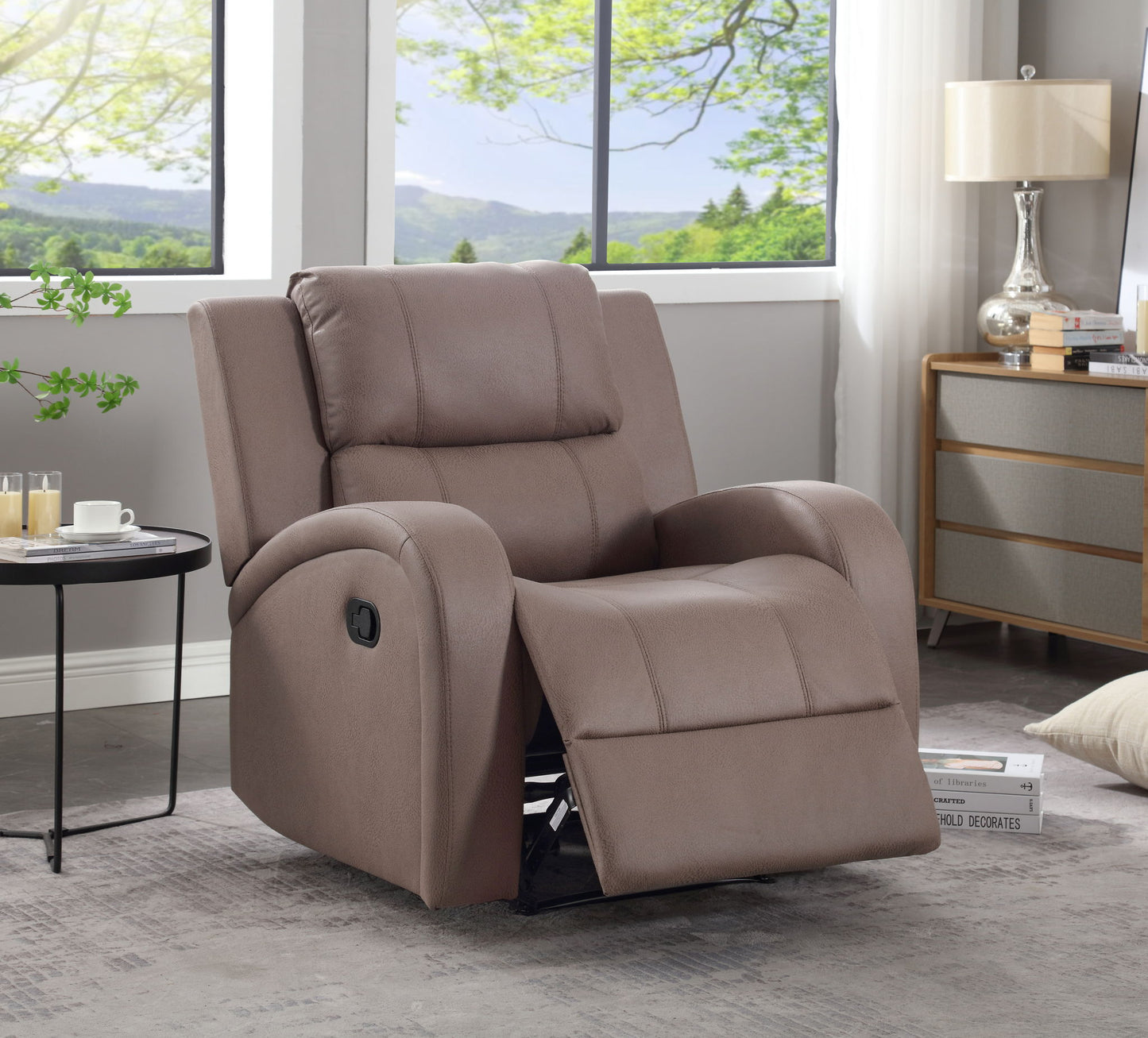 Modern Soft Manual Recliner Chair