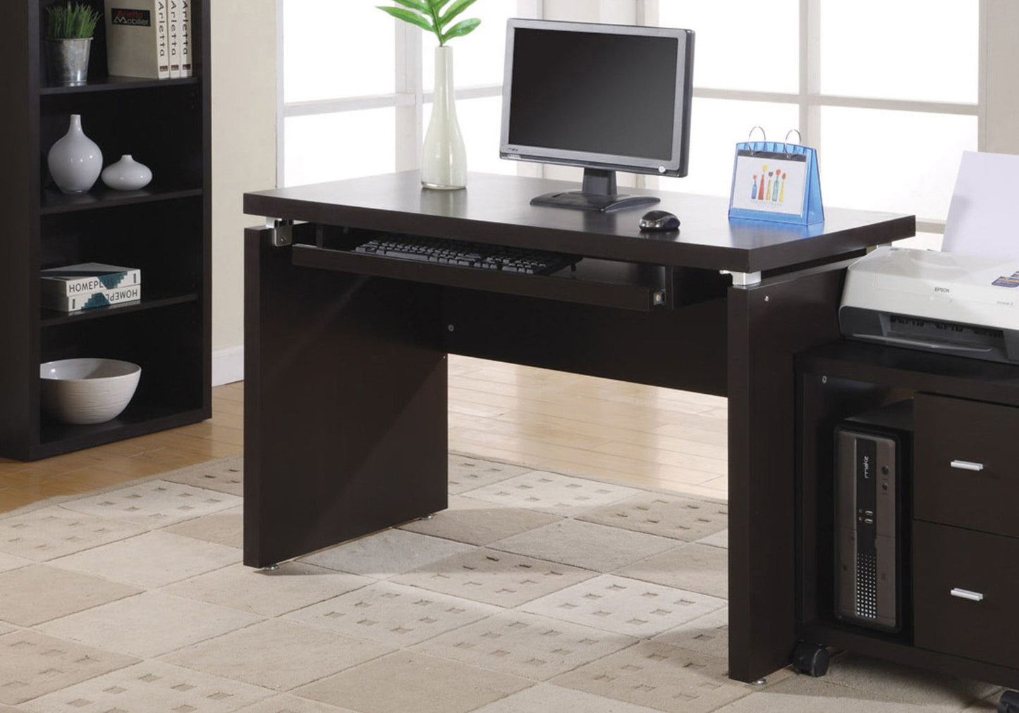 Computer Desk For Home Office - Espresso