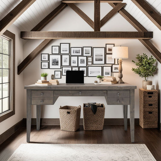 Joshua Creek - Writing Desk - Barnwood