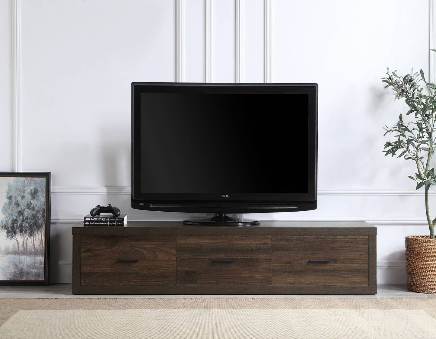 Harel - TV Stand - Walnut