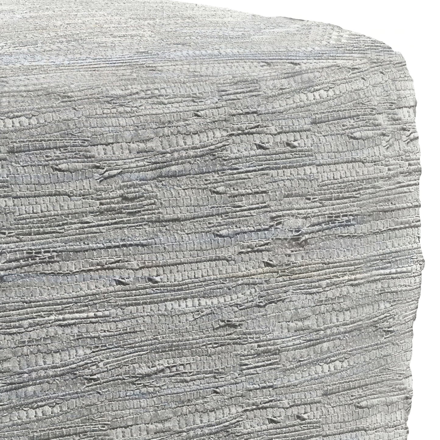 Fredrik - Square Pouf - Cream
