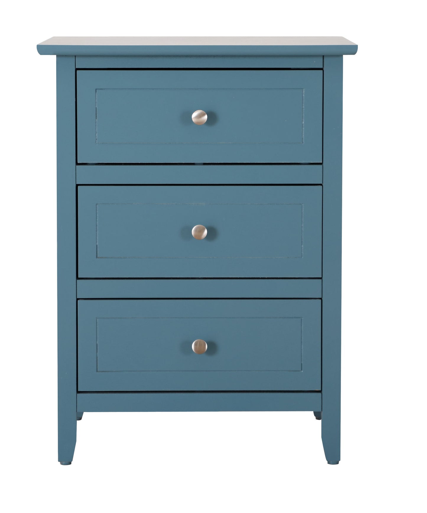 Daniel - Transitional Nightstand - Teal