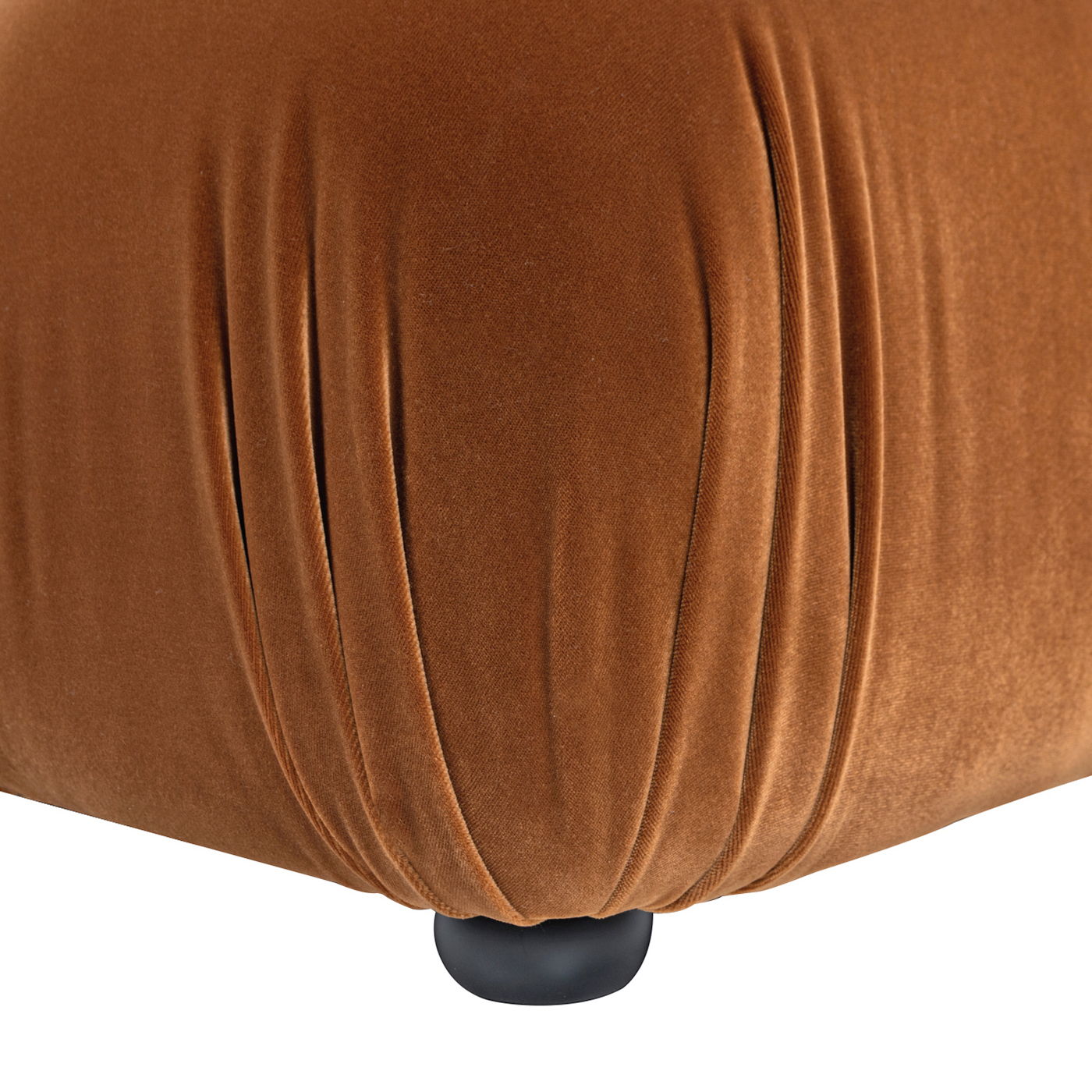 Marcel - Bubble Modular Modern Cocktail Ottoman - Orange