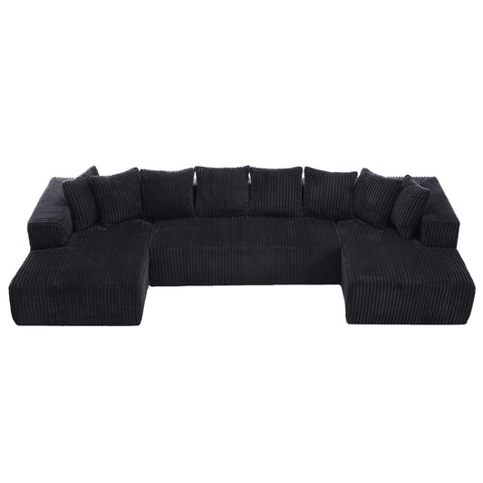 Modular U Shaped Sectional Sofa