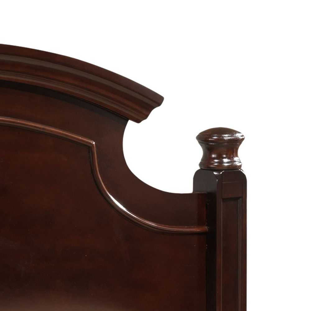 Full Bed Traditional Design - Cappuccino