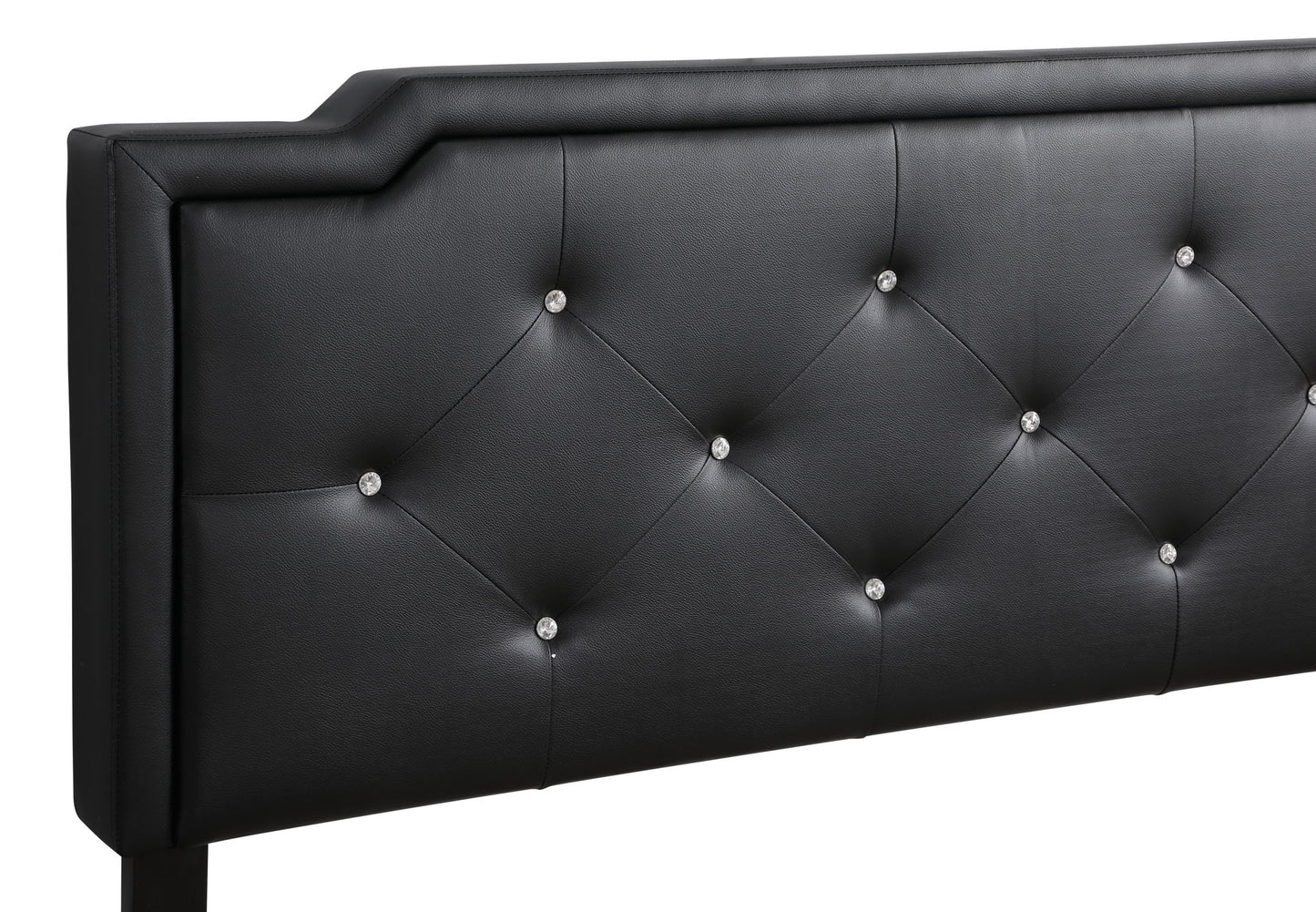 Deb - Queen Bed For Modern Bedrooms - Black