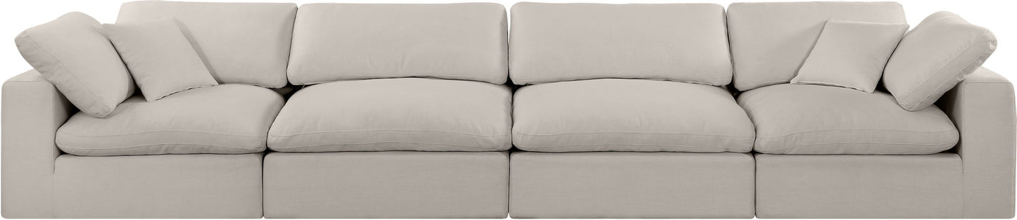Comfy - Linen Modular Sofa 4 Seats