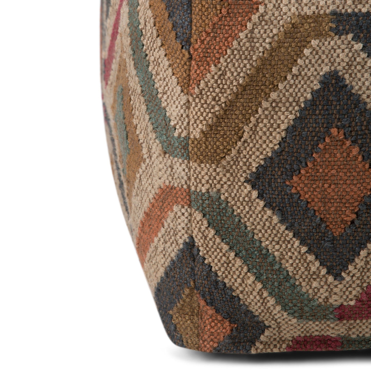 Johanna - Square Pouf - Multicolor