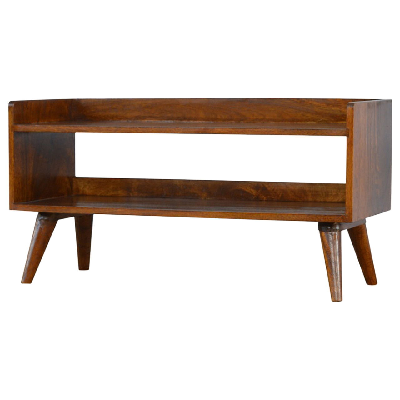 Nordic Storage Bench - Chestnut