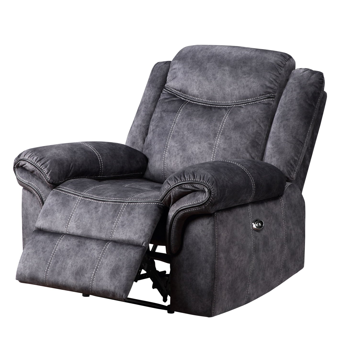 Jimny - Domino Power Recliner - Granite