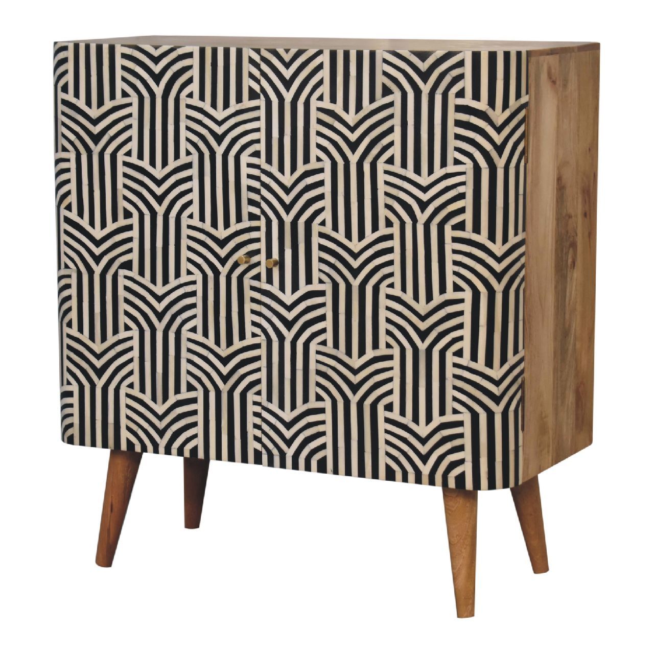 Inlay - Edessa Bone Cabinet - Black
