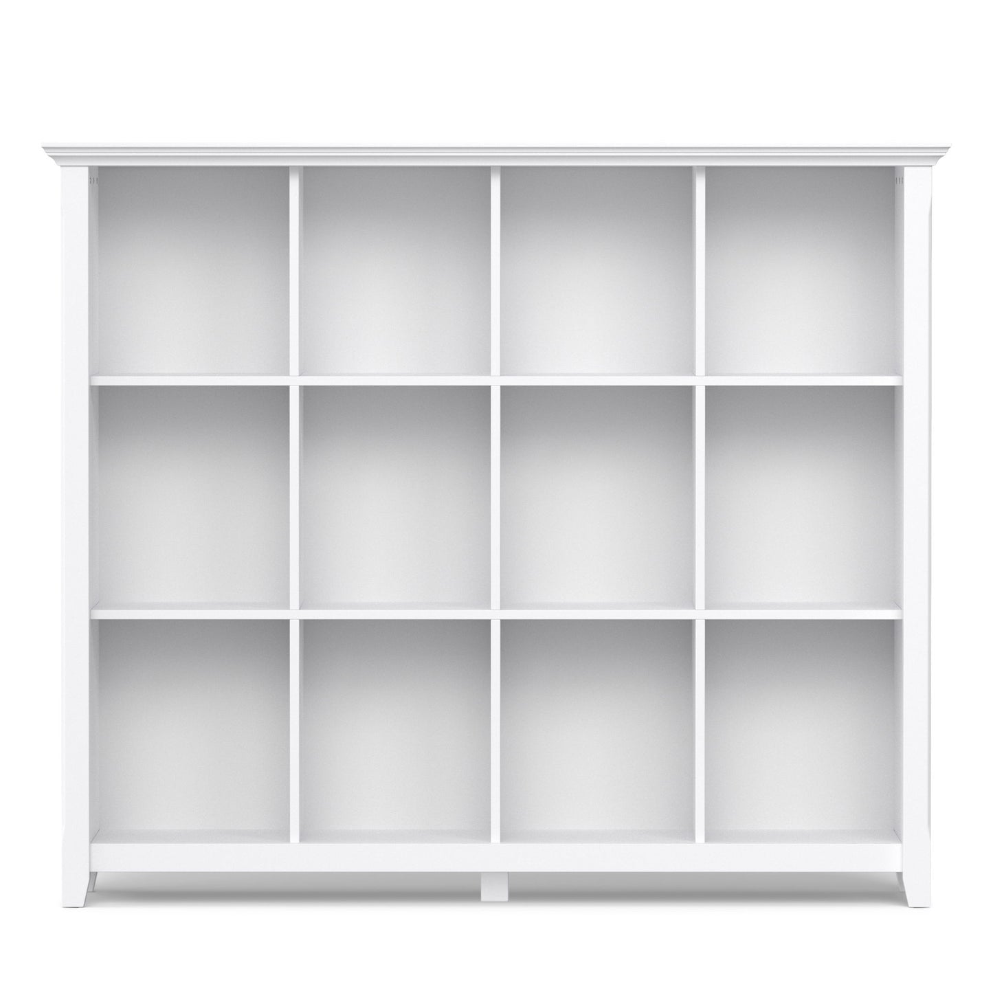Acadian - 12 Cube Storage - White
