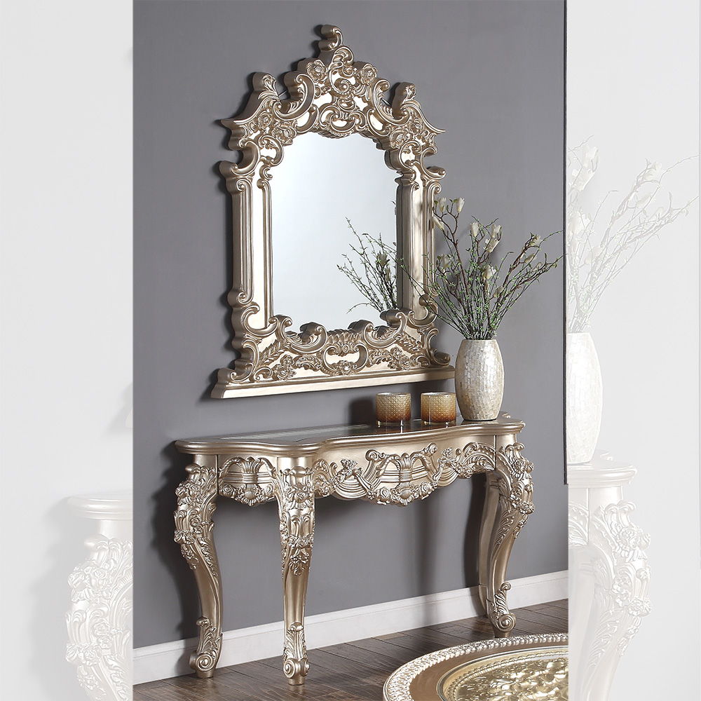 HD-328C - Mirror - Cherry With Gold Highlights