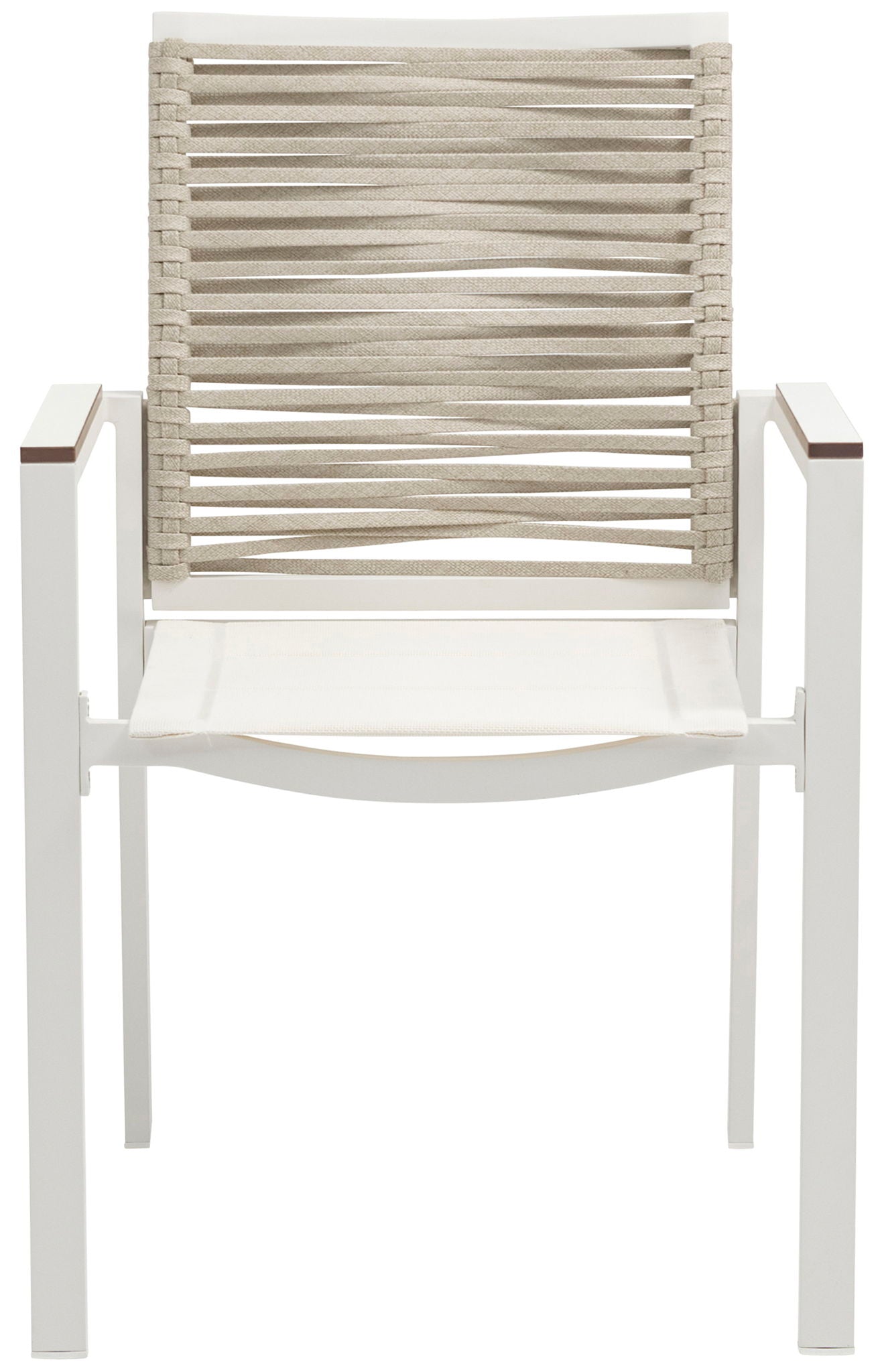 Maldives - Rope Outdoor Patio Dining Arm Chair (Set of 2)