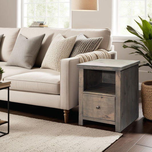 Joshua Creek - 1 Drawer File - Barnwood