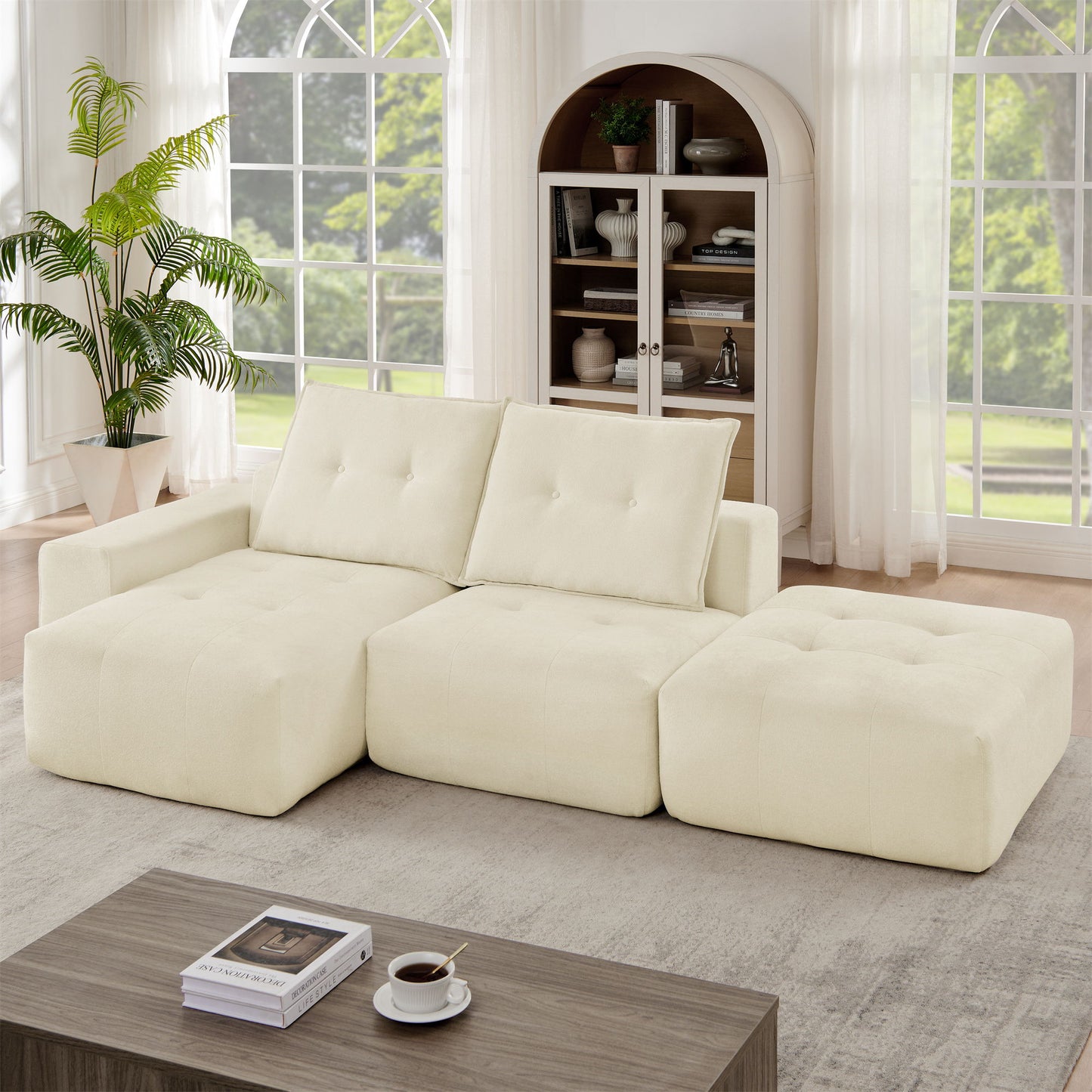 Modular Sectional Sofa Couch, L Shaped Sofa, Convertible Couches