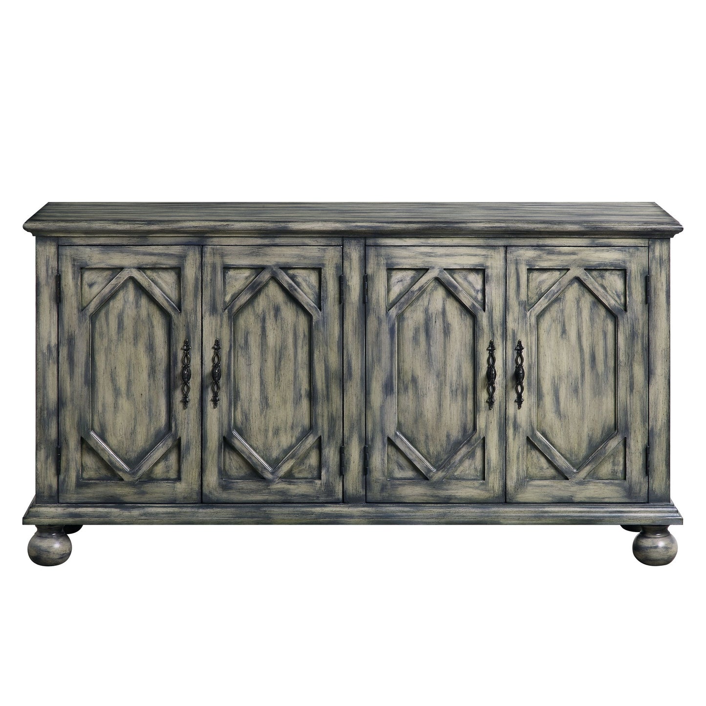 Pavan - Console Cabinet - Rustic Gray