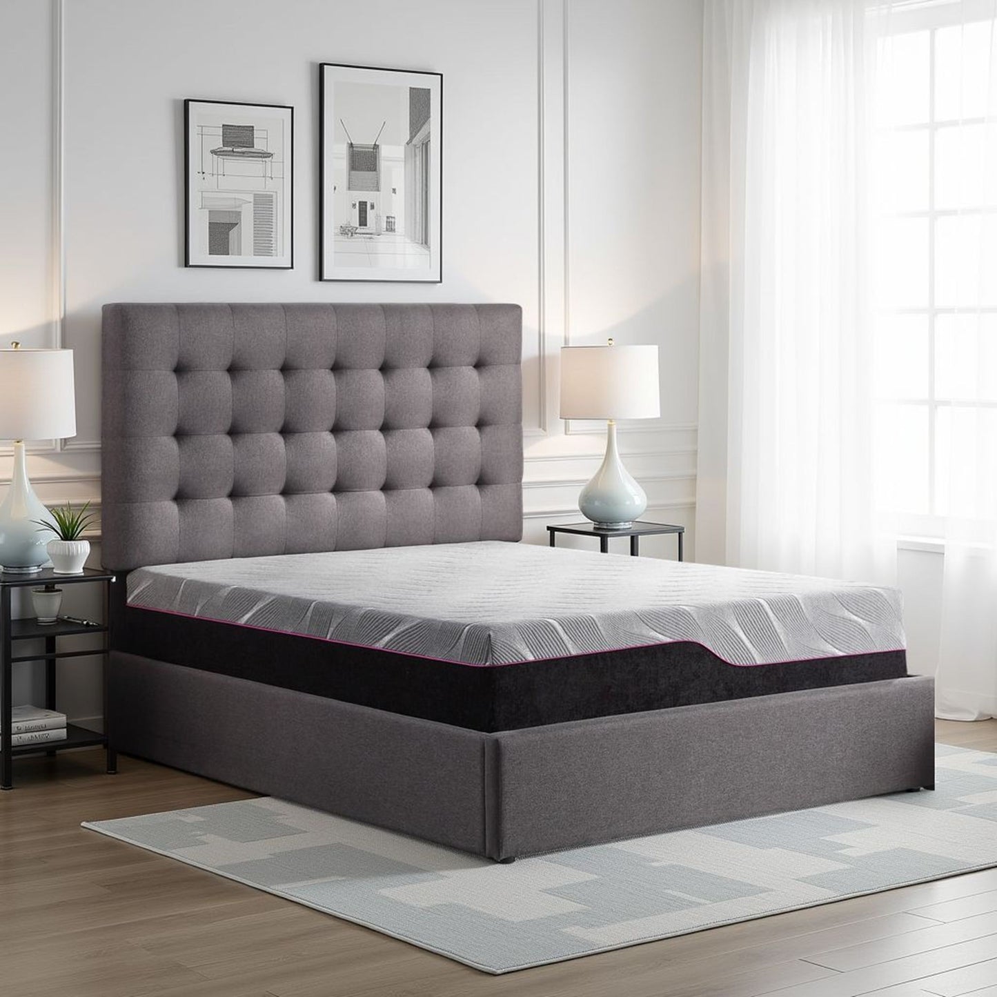 Renew - 11" Cooling Fast Responding Latex Foam Mattress -