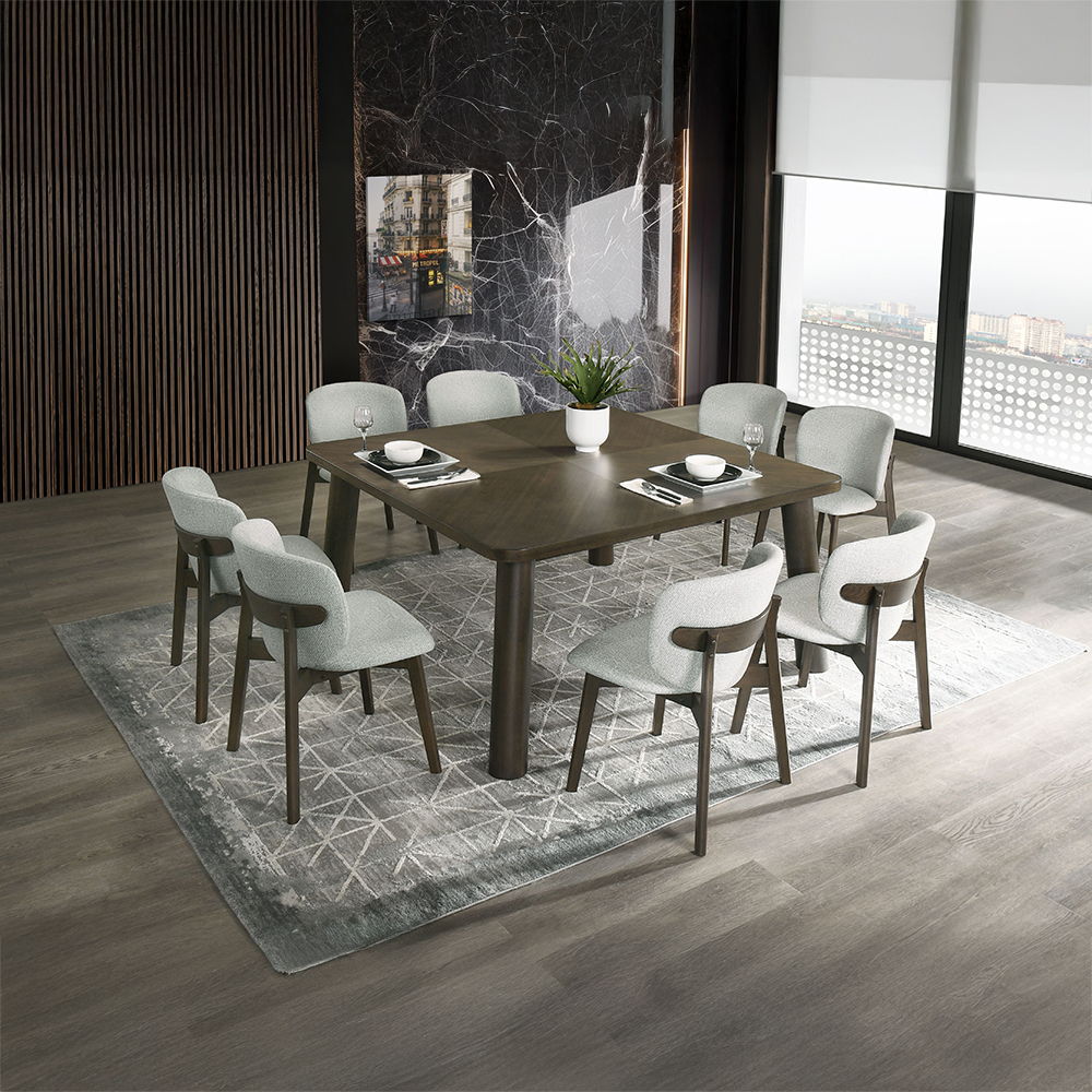 Mallin - Dining Table - Walnut