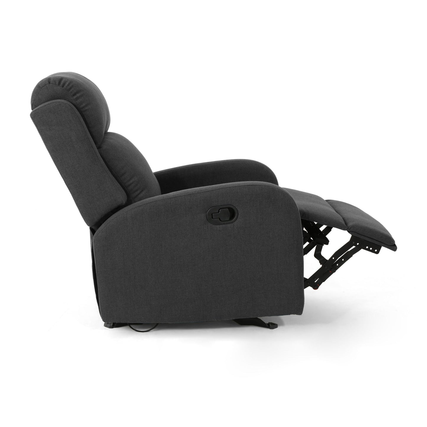 Wide Manual Rocker Standard Recliner - Dark Gray
