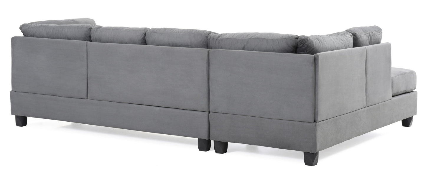 Malone - Versatile Sectional - Gray