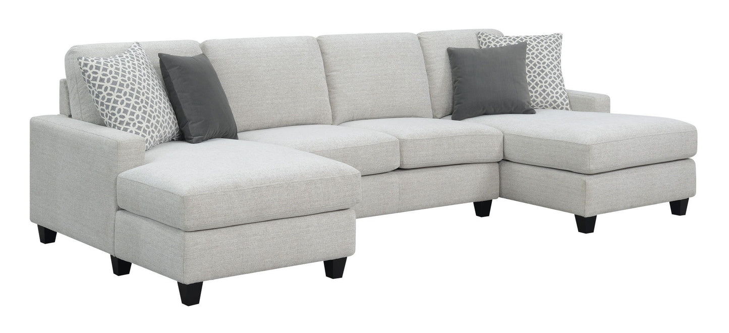 Chaise Sectional - Gray
