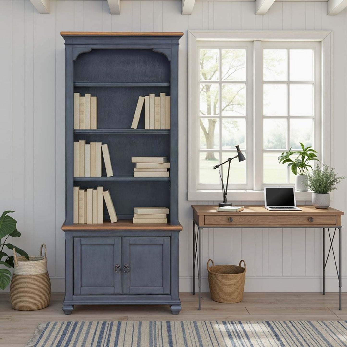 Universal Pier Bookcase - Blue
