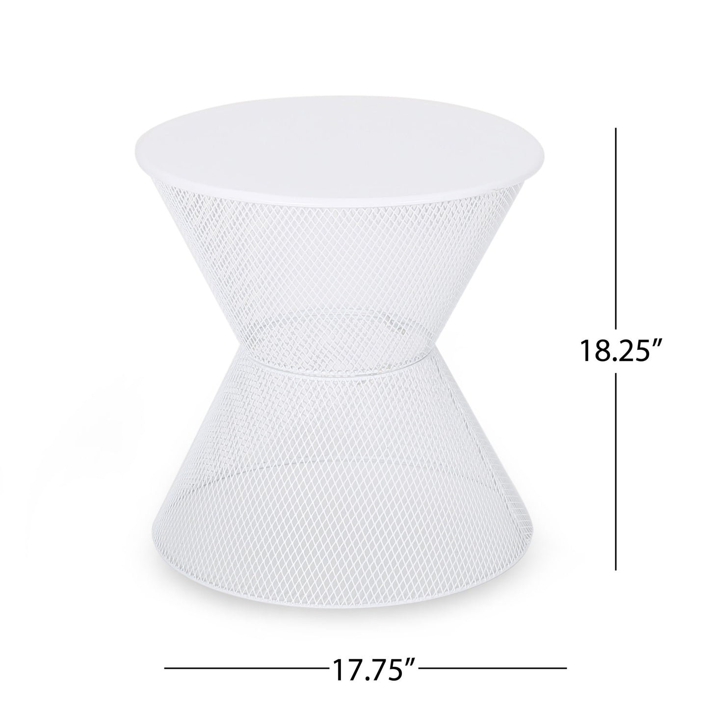 Nevada - Contemporary Side Table With Mesh Design