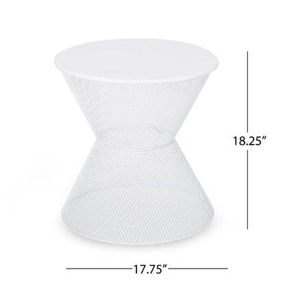 Nevada - Contemporary Side Table With Mesh Design