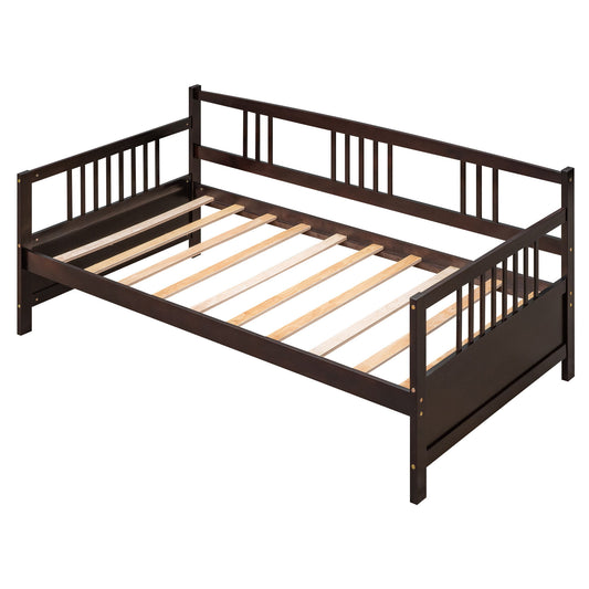 Twin Size Modern Daybed, Multifunctional - Espresso