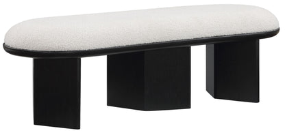 Wilshire - Bench With Black Base