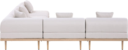 Laguna - 5 Piece 106.5" Upholstered Outdoor Patio Modular Sectional