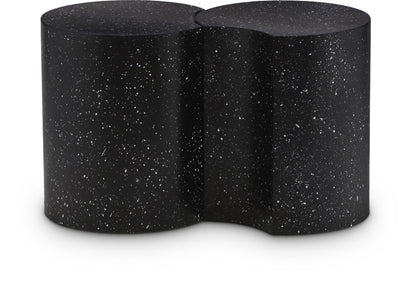 Dimple - 2 Piece Modular End Table - Terazzo Finish