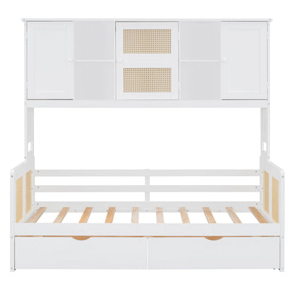 Daybed And All In One Cabinet And Shelf