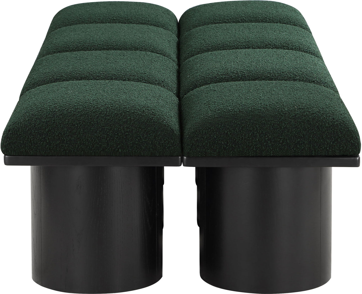 Pavilion - 8 Piece Modular Bench With Black Base