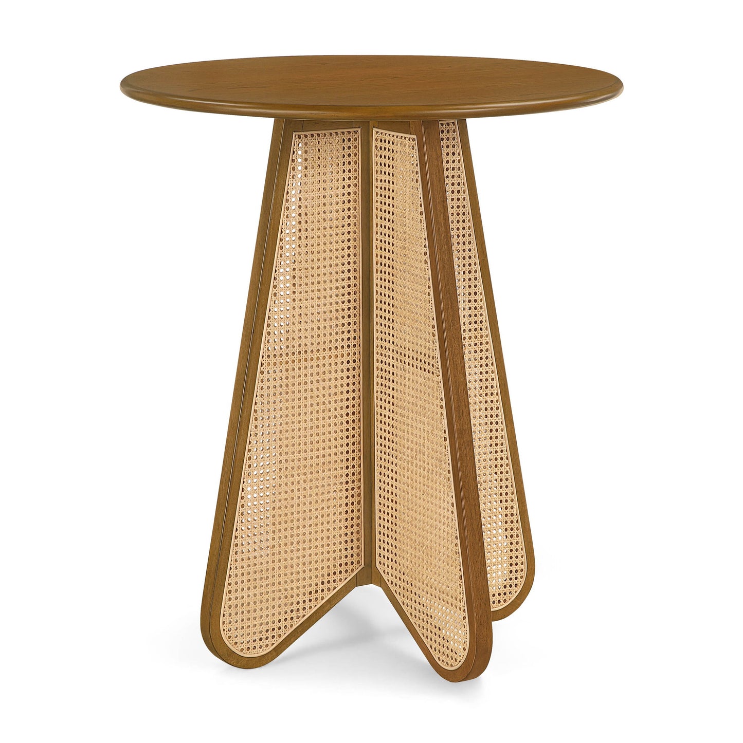 Butterfly - Solid Wood And Natural Cane Table